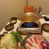 先斗町しゃぶしゃぶすき焼き きらく - 