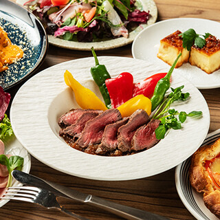 3種のメインから選べる飲み放題付きコース◎飲み会・宴会にも