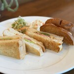 ベルティエ - ■ベーコンチーズサンド ￥850