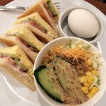 ファミーユ 尼崎店 - サンドイッチセット550円