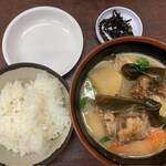 うちなーすばヤージ小 - ソーキ汁定食　¥1200