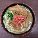 うちなーすばヤージ小 - 三枚肉そば　¥900