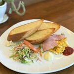 ベルティエ - ■オープンサンドセット ￥850