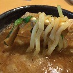 つけ麺 雀 - ゴリゴリの麺