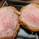 とんかつひなた - こちらはシキンボかつ