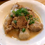 立ち呑みなかじ - 絶品【牛すじ煮込み】
