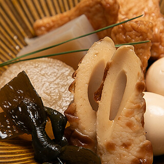 道産食材メイン◎毎日取る出汁が染みた熱々おでん