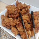 おかやま晴れの国食堂 - から揚げ