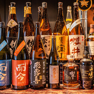 地元福島の地酒をはじめビール・焼酎など豊富なドリンクをご用意