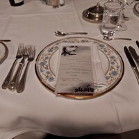 日光金谷ホテル - 昔のメニュー、裏側が本日のメニューでした。