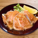 サーモンのカルパッチョ