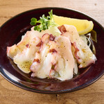 タコのカルパッチョ