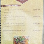 V-Cuisine - メニュー