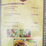 V-Cuisine - メニュー