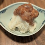 小泉料理店 - マグロの酒盗とポテトサラダ