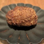 小泉料理店 - 味付けしてあるメンチカツ