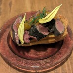 小泉料理店 - エクレア生地とレバー