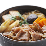 Beef hot pot cedar