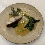 フレンチ Le Petale - アレッタ　湘南ゴールドのソース　鯛