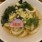 うどん居酒屋 江戸堀 - 天かす追加