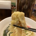 うどん居酒屋 江戸堀 - ふやけた部分も堪能