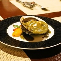 コントワール ミサゴ - 2014.7 あわびのステーキ肝ソース（Sサイズ4,200円）