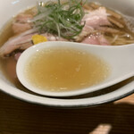 らぁめん鴇 - スープ