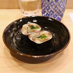 松寿司 - 鰯海苔巻き 大葉･芽ねぎ･花わさび