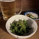 源氏 - 菜の花辛子和え