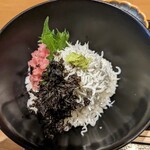 お料理 とみやま - ねぎとろしらす丼　