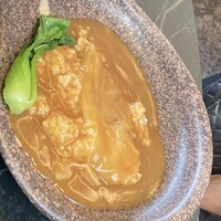中国料理 燦宮 - 「姿ふかひれのオイスターあんかけ中華そば」(「(展望台チケット付)贅沢ふかひれランチコース」(税込6,000円)のコース内容)