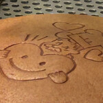 りくろーおじさんの店 大丸梅田店 - バレンタイン限定の焼印