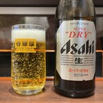 吉野家 - 2025.03.07 (金)    瓶ビール（中瓶／アサヒスーパードライ）486円（税込）