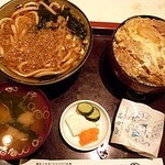 安田屋 - カツどんセット