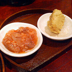 スリール - たこの塩辛＆味噌豆腐