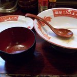 麺屋どとんこつ - 麺屋どとんこつ　完食