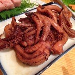 Shichifune - 箸休めにゲソの煮物（サービス）