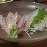 おふろ - カマスの刺身