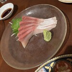 おふろ - 寒ブリの刺身
