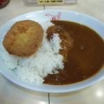 カレーハウスリオ - コロッケカレー