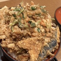 天ぷら ひさご ラシック店 - お昼の天丼