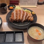 とんかつ 都 - 上ロースかつ