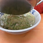 元祖ラーメン長浜家 - 替玉投入の瞬間♪