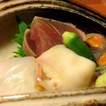 草庵　田なか - 今日の御造り様！！ホッキ貝のお味が凄い熟成度♪