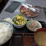 かない亭 - ランチの満腹セット