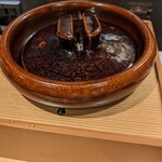 馳走 あい田 - おかわりあります　食べ切れない分はおにぎりで持たせてくださいました