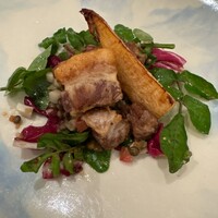 フランス料理 タンモア - 筍添えの豚肉