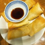 香港麺 新記 - 春巻き
