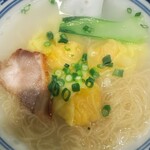 香港麺 新記 三宿本店 - 海老ワンタン麺