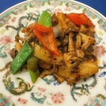 四川料理 巴蜀 - 真鯛の炒めもの